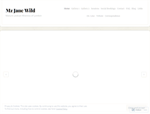 Tablet Screenshot of mzjanewild.com